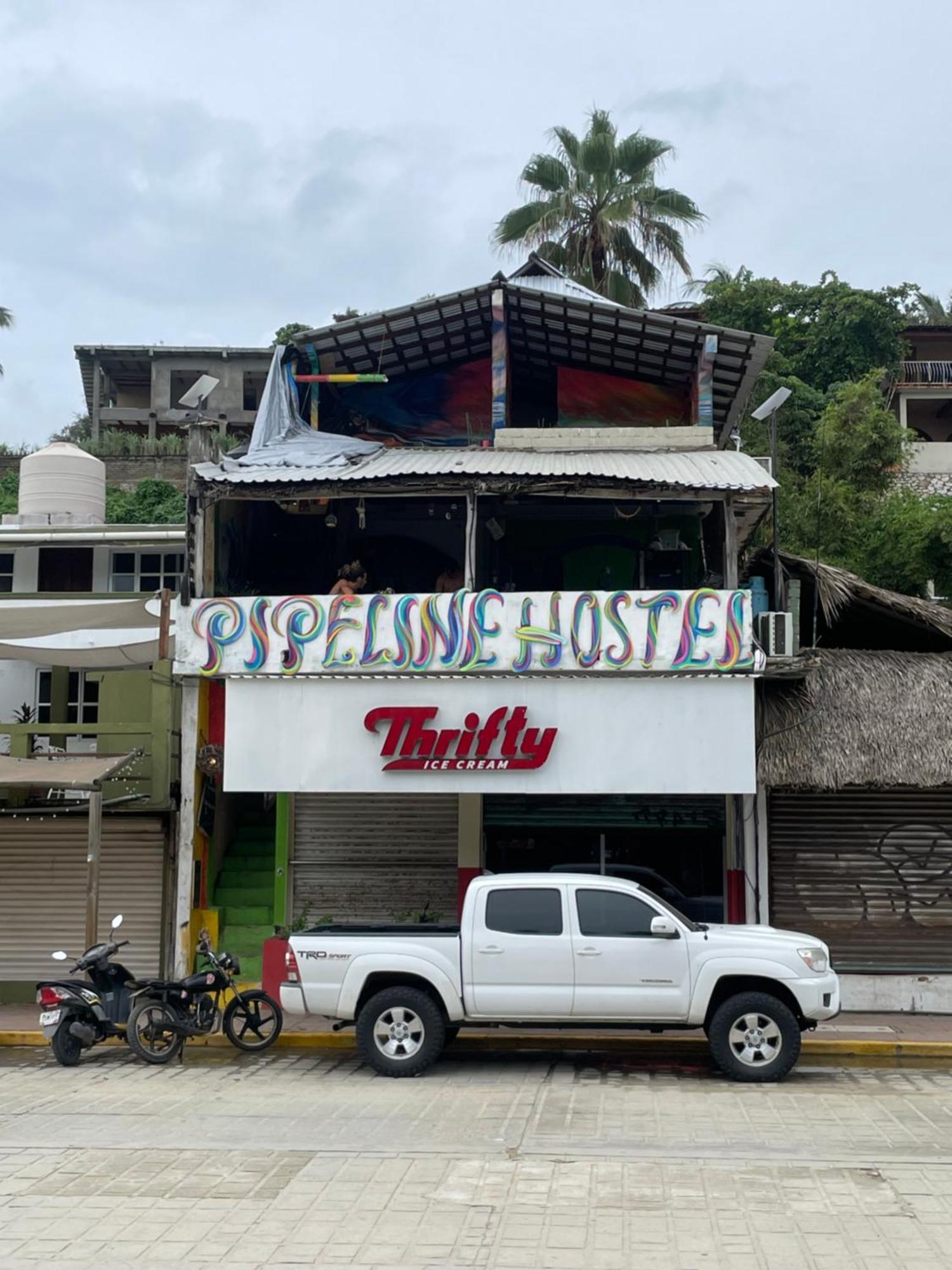 Pipeline Hostel Puerto Escondido  Esterno foto